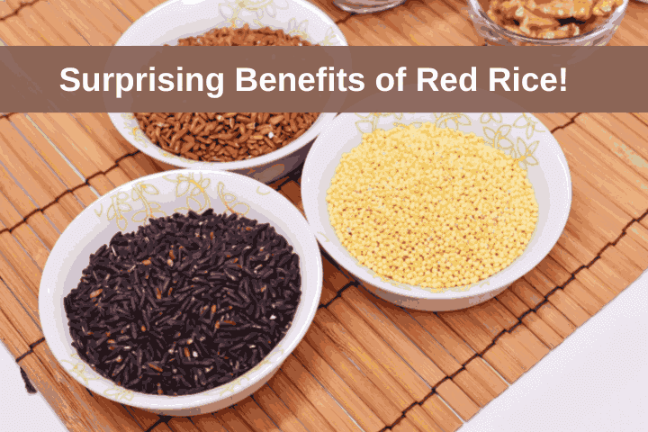 Rice benefits red health healthy